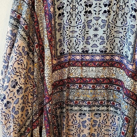 New kimono paisley‎ coverup plus size 2X - Picture 6 of 6